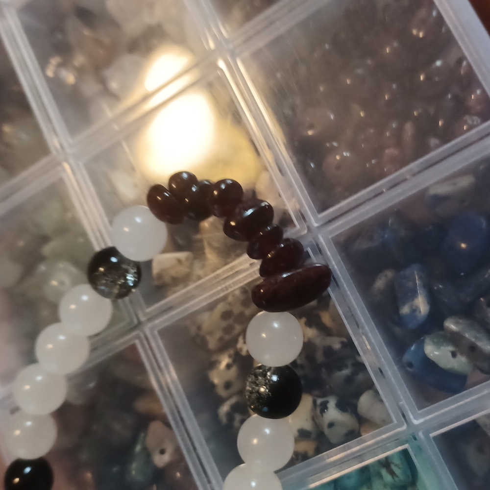 Garnet Crystal Bracelet!